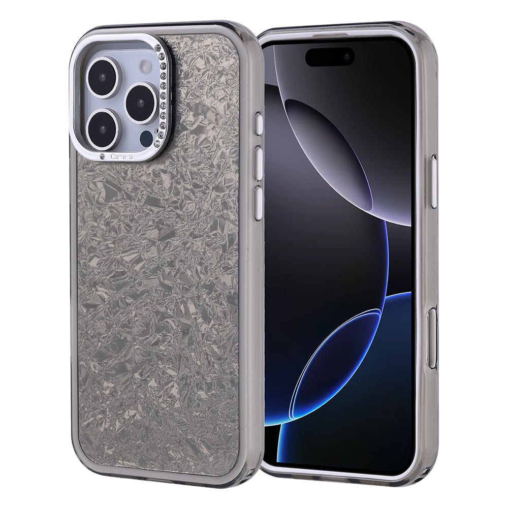 Apple iPhone 16 Pro Max Uyumlu Kılıf Taşlı Tasarımlı Zore Kapi Kapak