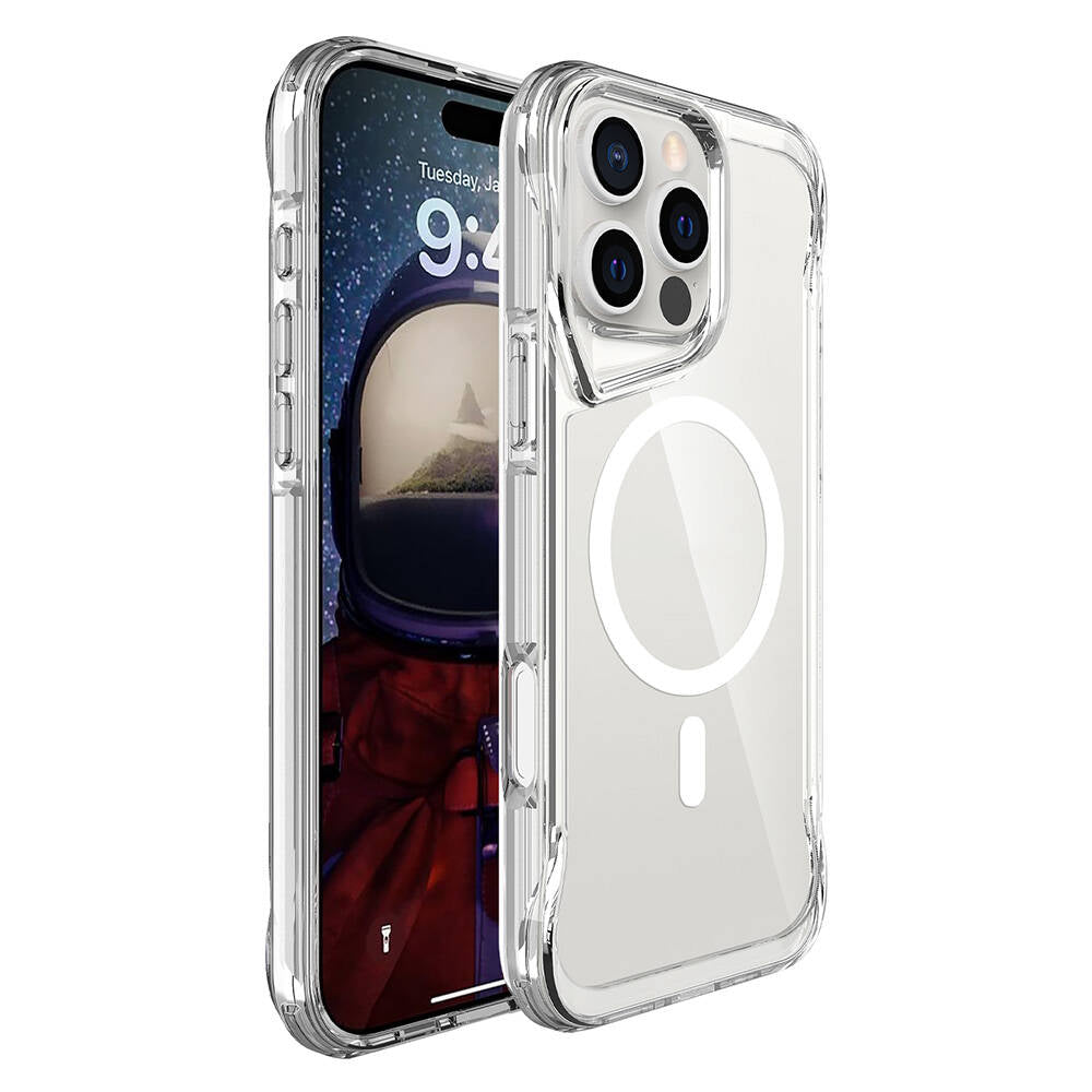 Apple iPhone 16 Pro Max Uyumlu Kılıf Zore M-safe Şarj Özellikli T-Max M-safe Kapak