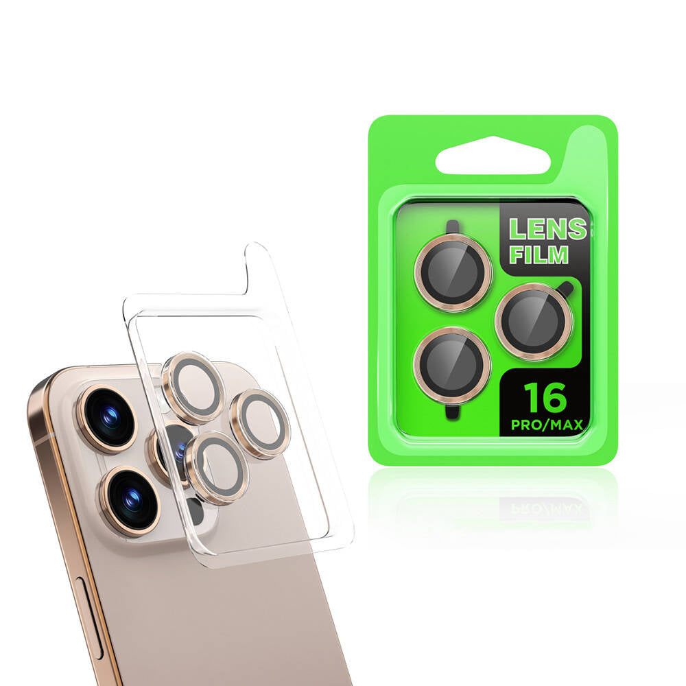 Apple iPhone 16 Pro Max Zore CL-07 Kamera Lens Koruyucu