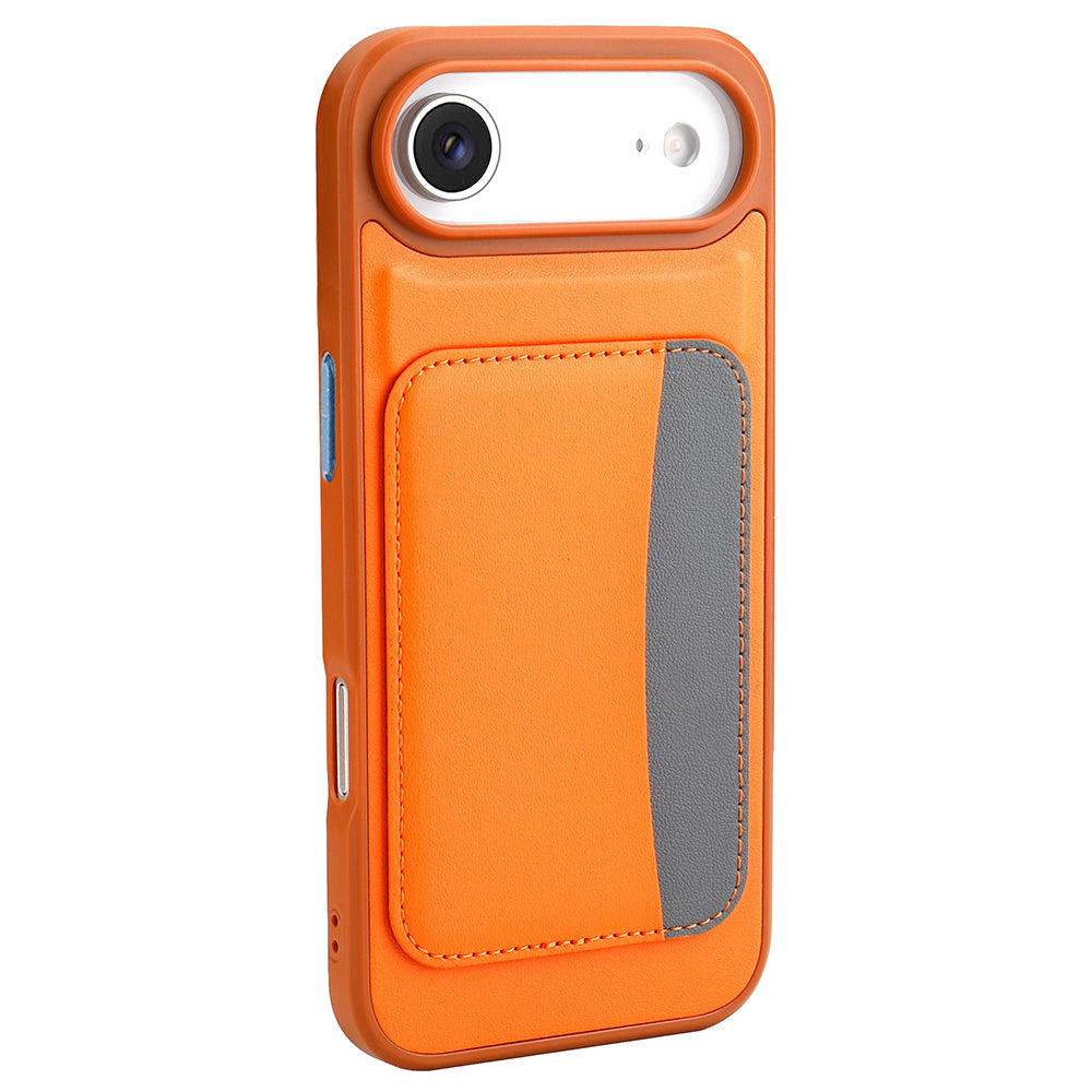 Apple iPhone 17 Air Uyumlu Kılıf Kartlıklı Zore X-Kart Silikon Kapak