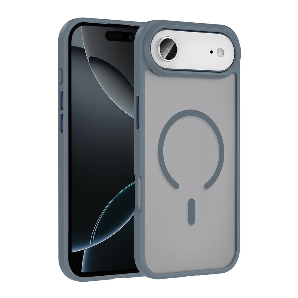 Apple iPhone 17 Air Uyumlu Kılıf M-safe Şarj Özellikli Mat Arka Yüzey Zore Sio Kapak