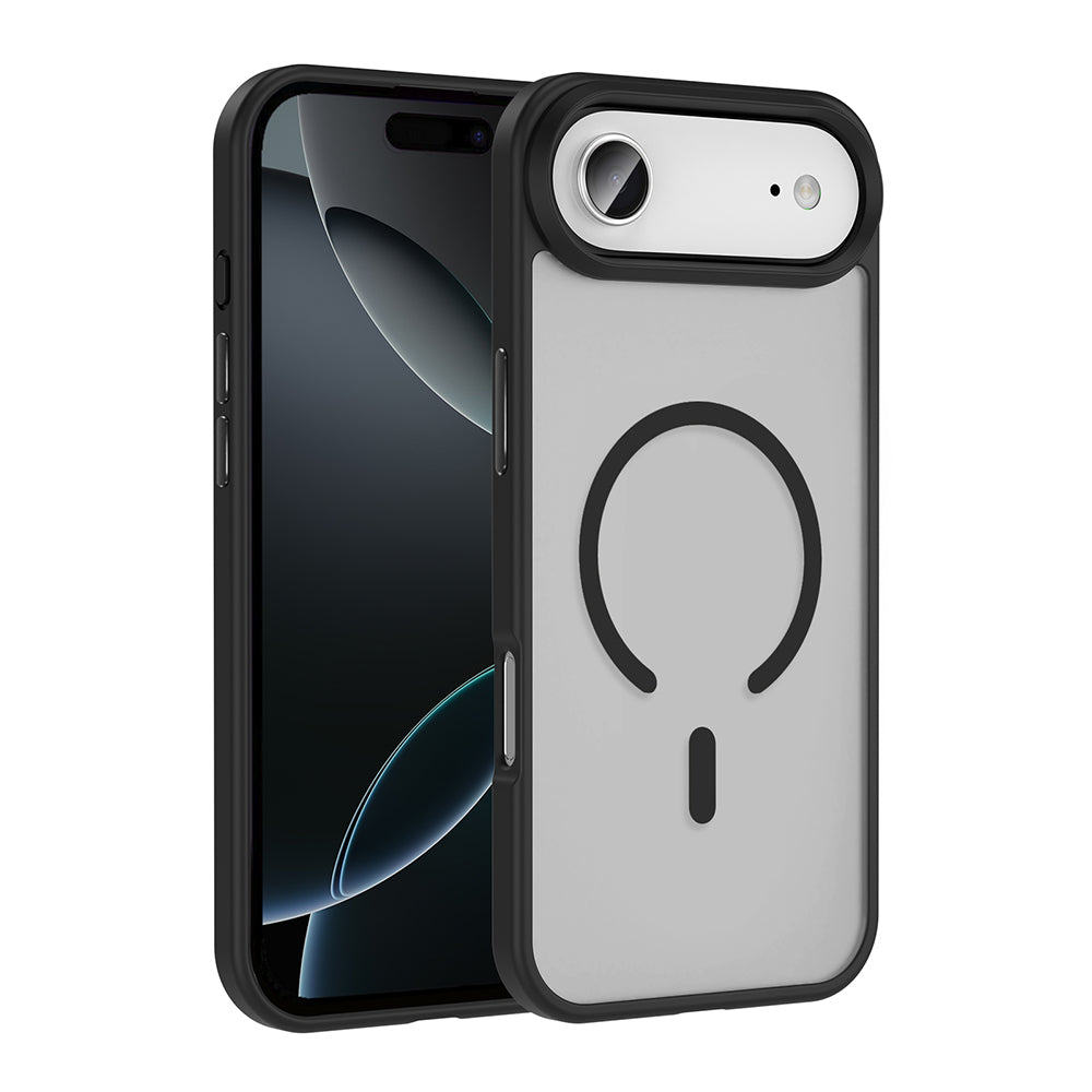 Apple iPhone 17 Air Uyumlu Kılıf M-safe Şarj Özellikli Mat Arka Yüzey Zore Sio Kapak