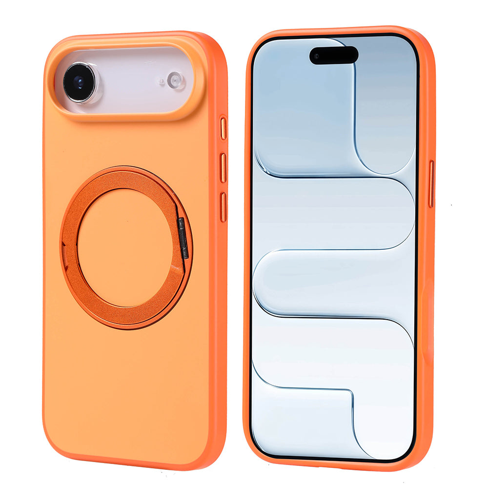 Apple iPhone 17 Air Uyumlu Kılıf M-Safe Şarj Özellikli Standlı Zore Proton Silikon Kapak