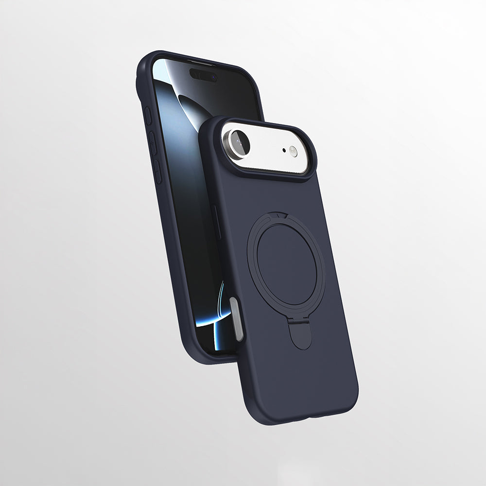 Apple iPhone 17 Air Uyumlu Kılıf M-safe Şarj Özellikli Standlı Zore Samara Kapak