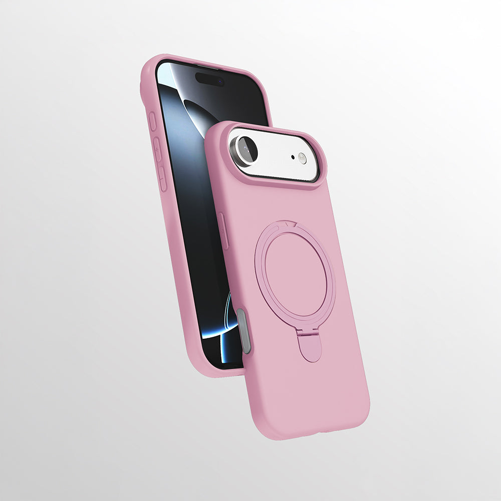 Apple iPhone 17 Air Uyumlu Kılıf M-safe Şarj Özellikli Standlı Zore Samara Kapak
