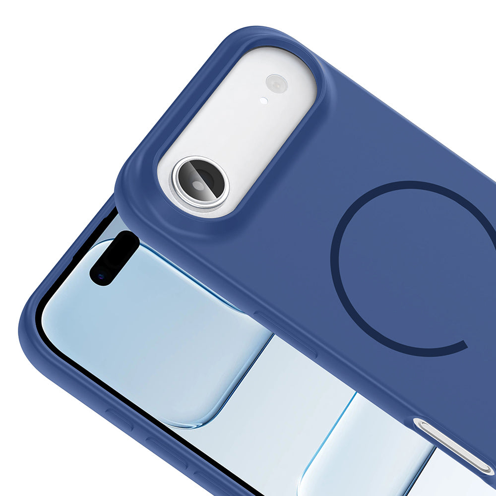 Apple iPhone 17 Air Uyumlu Kılıf M-safe Şarj Özellikli Zore Meta Kapak