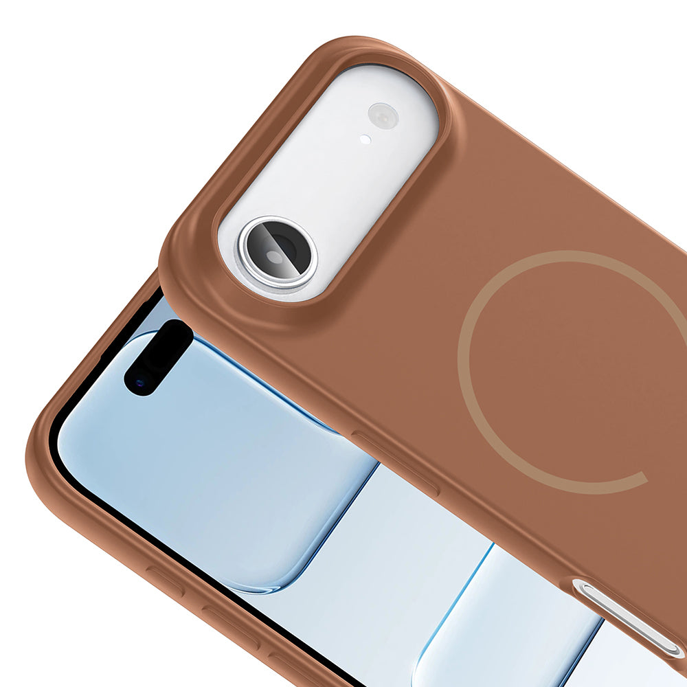 Apple iPhone 17 Air Uyumlu Kılıf M-safe Şarj Özellikli Zore Meta Kapak
