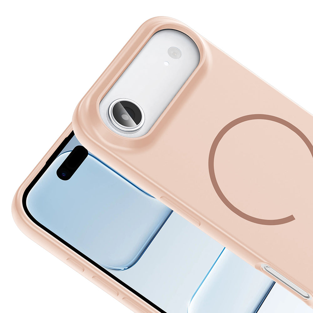 Apple iPhone 17 Air Uyumlu Kılıf M-safe Şarj Özellikli Zore Meta Kapak