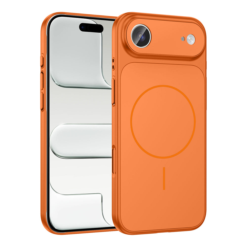 Apple iPhone 17 Air Uyumlu Kılıf Zore M-Safe Şarj Özellikli Kamera Korumalı Formen Kapak