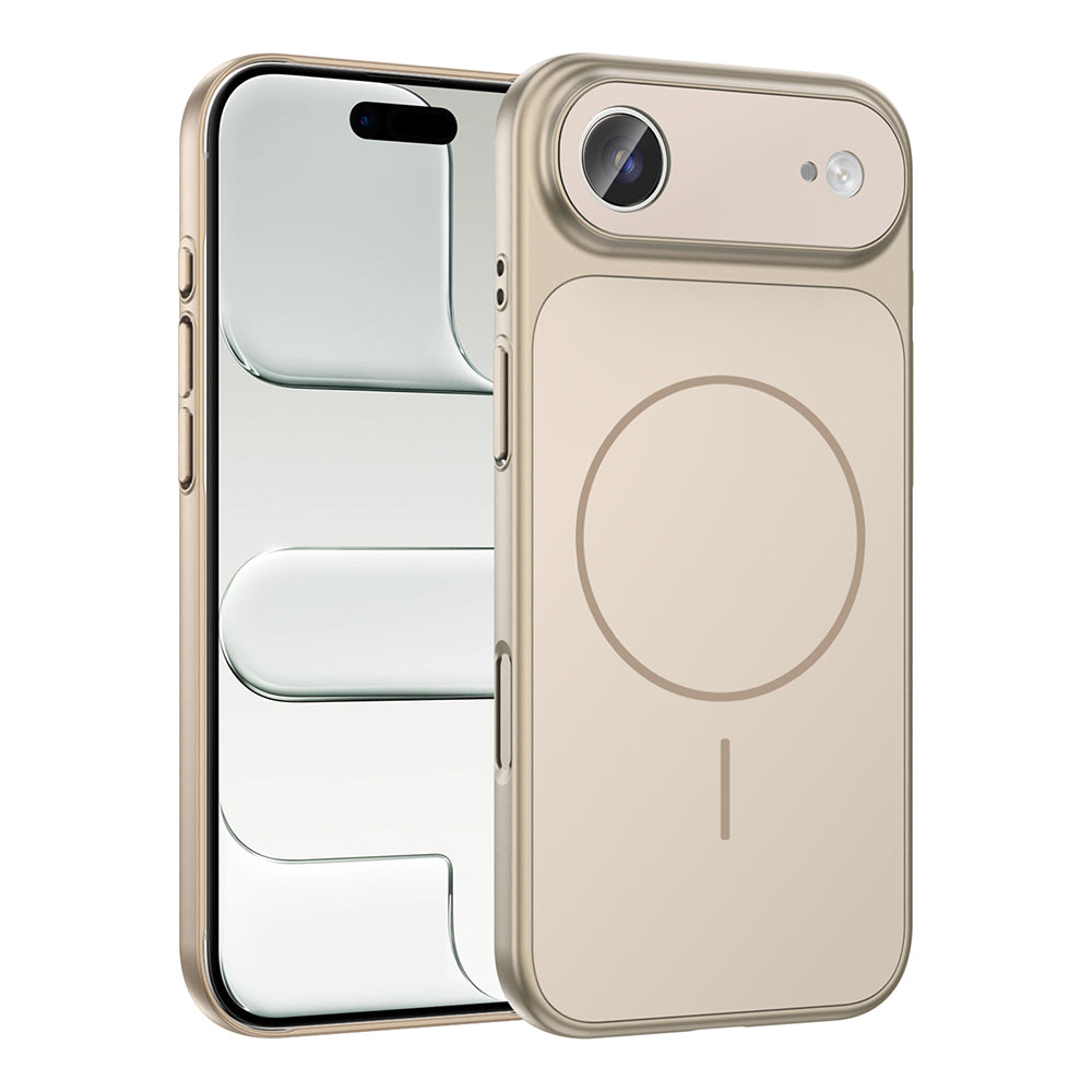 Apple iPhone 17 Air Uyumlu Kılıf Zore M-Safe Şarj Özellikli Kamera Korumalı Formen Kapak