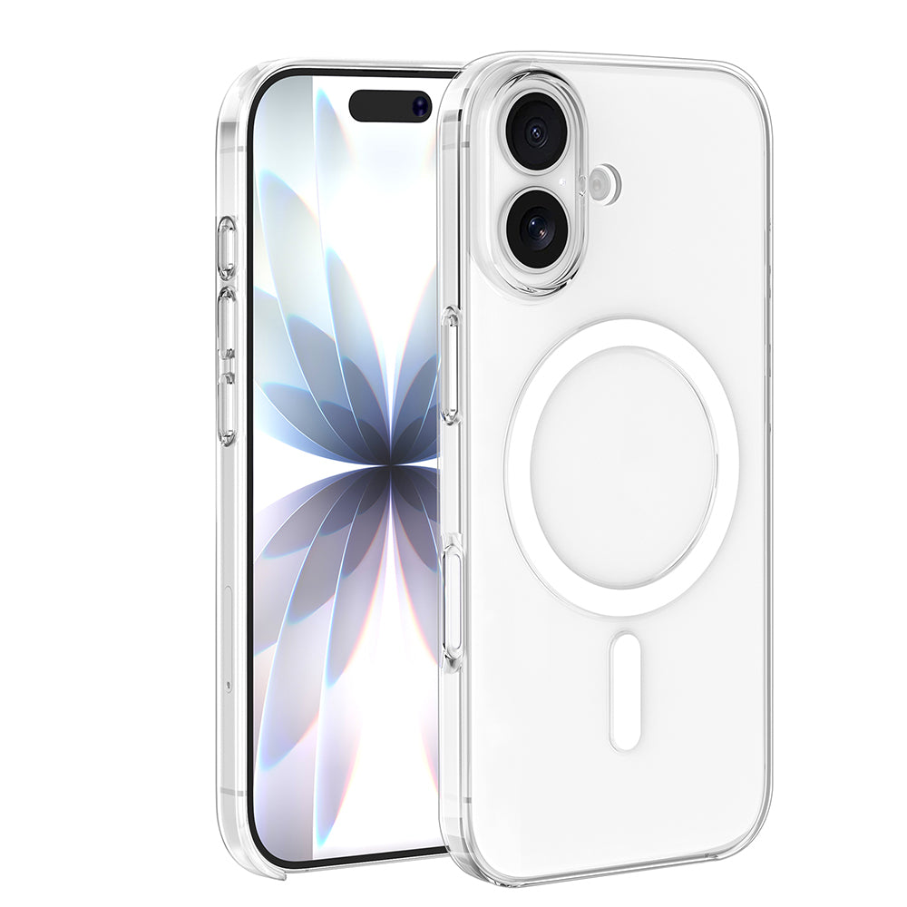 Apple iPhone 17 Uyumlu Kılıf IC Çipli Zore Wireless Şarj Özellikli Şeffaf Orjin Kapak