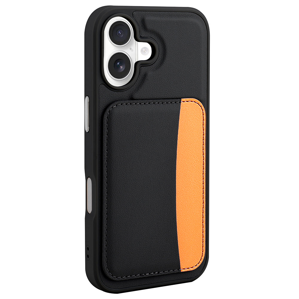 Apple iPhone 17 Uyumlu Kılıf Kartlıklı Zore X-Kart Silikon Kapak