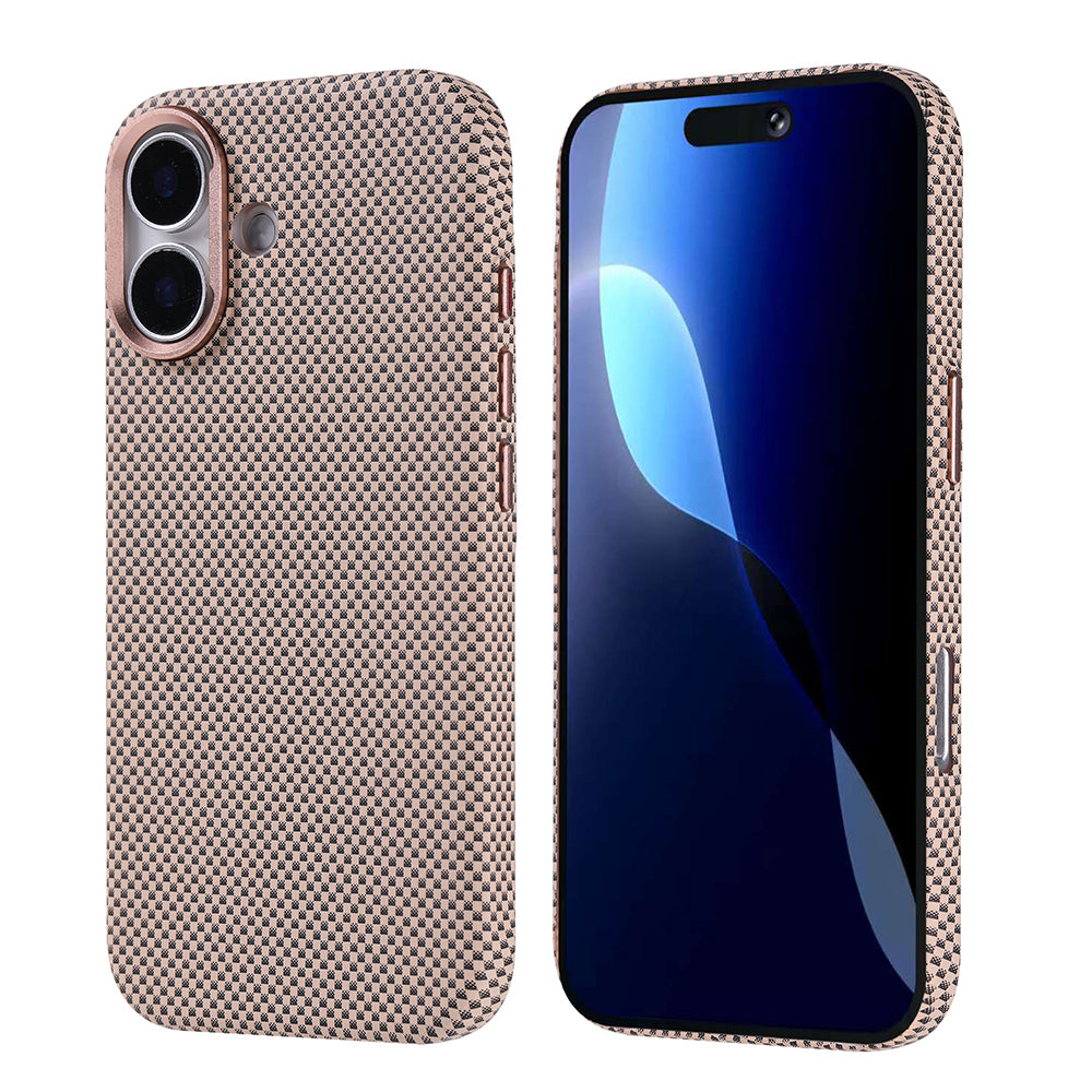 Apple iPhone 17 Uyumlu Kılıf M-safe Şarj Özellikli Karbon Fiber Görünümlü Zore Nekst Kapak