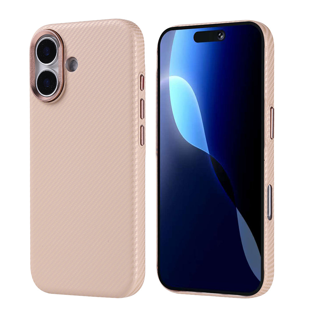 Apple iPhone 17 Uyumlu Kılıf M-safe Şarj Özellikli Karbon Fiber Görünümlü Zore Nekst Kapak