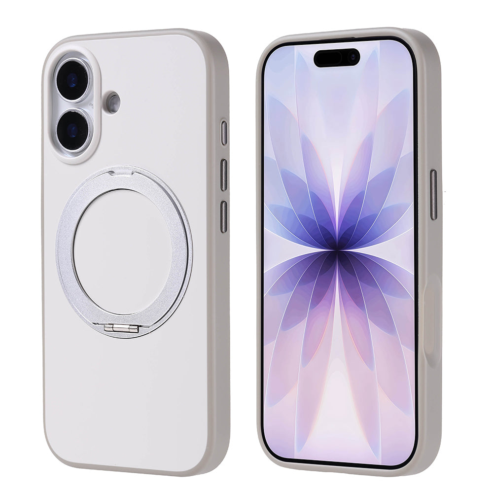 Apple iPhone 17 Uyumlu Kılıf M-Safe Şarj Özellikli Standlı Zore Proton Silikon Kapak