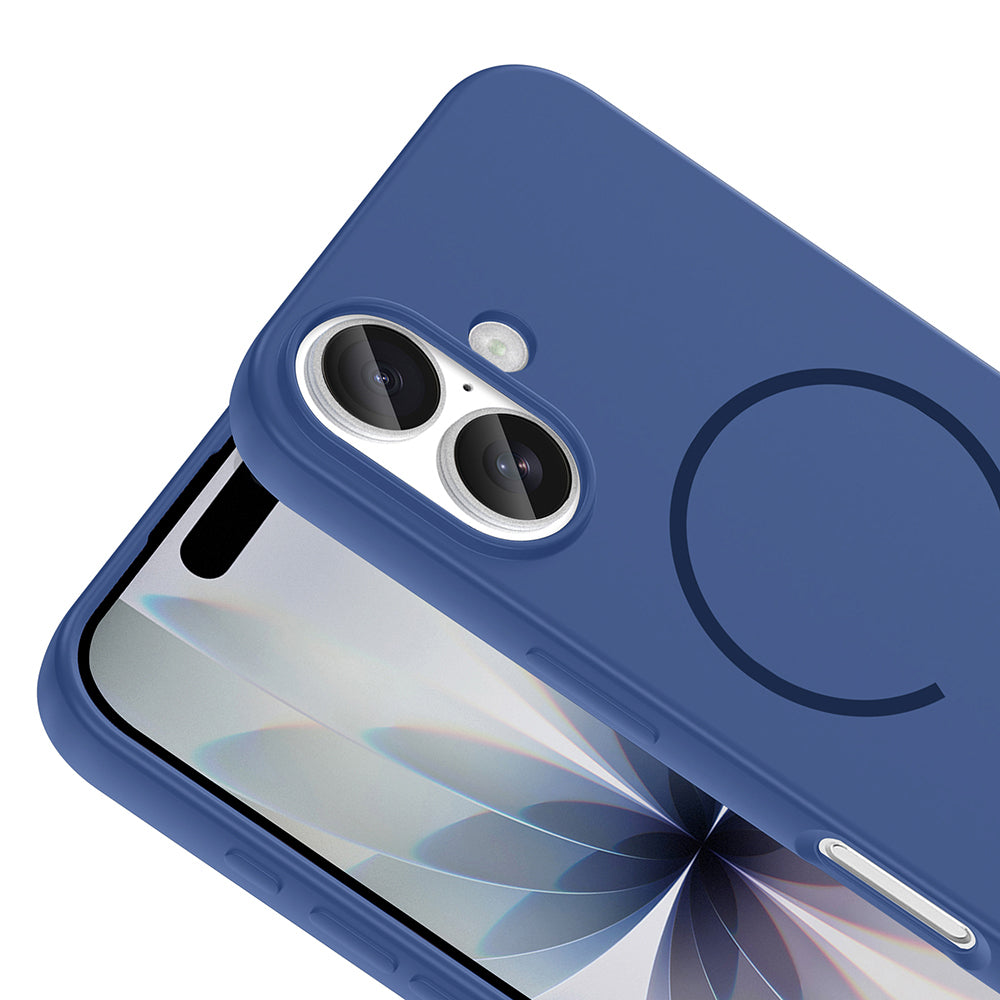 Apple iPhone 17 Uyumlu Kılıf M-safe Şarj Özellikli Zore Meta Kapak