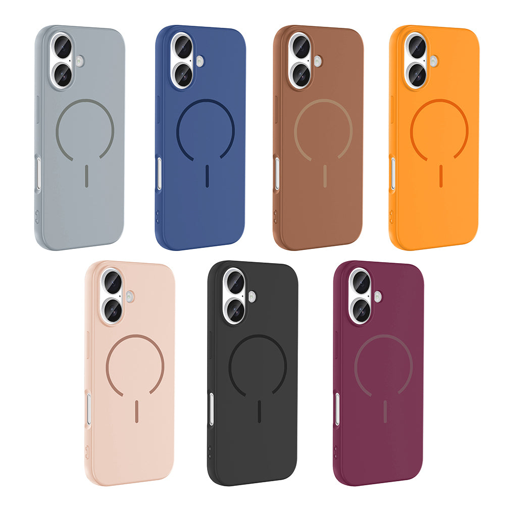 Apple iPhone 17 Uyumlu Kılıf M-safe Şarj Özellikli Zore Meta Kapak
