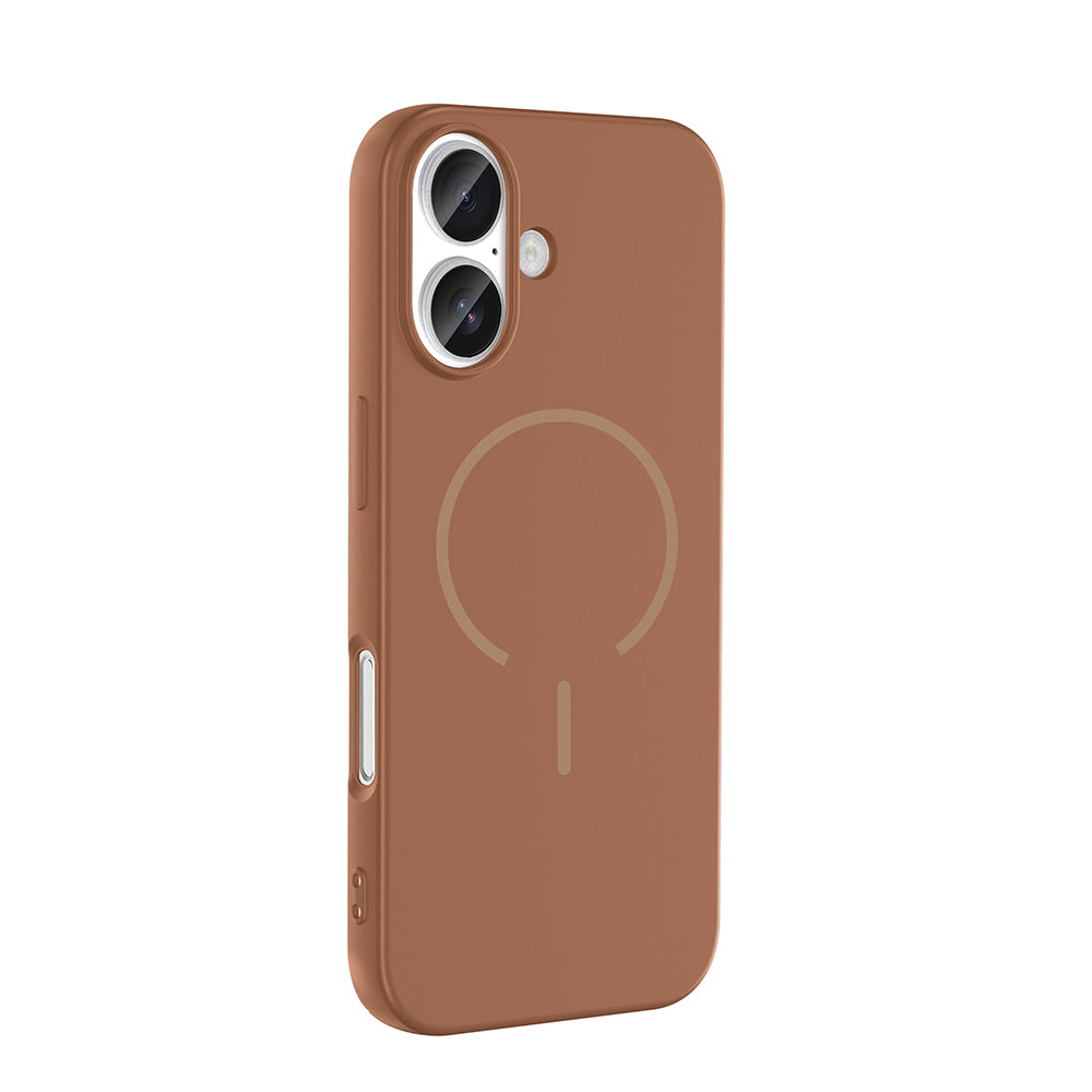 Apple iPhone 17 Uyumlu Kılıf M-safe Şarj Özellikli Zore Meta Kapak