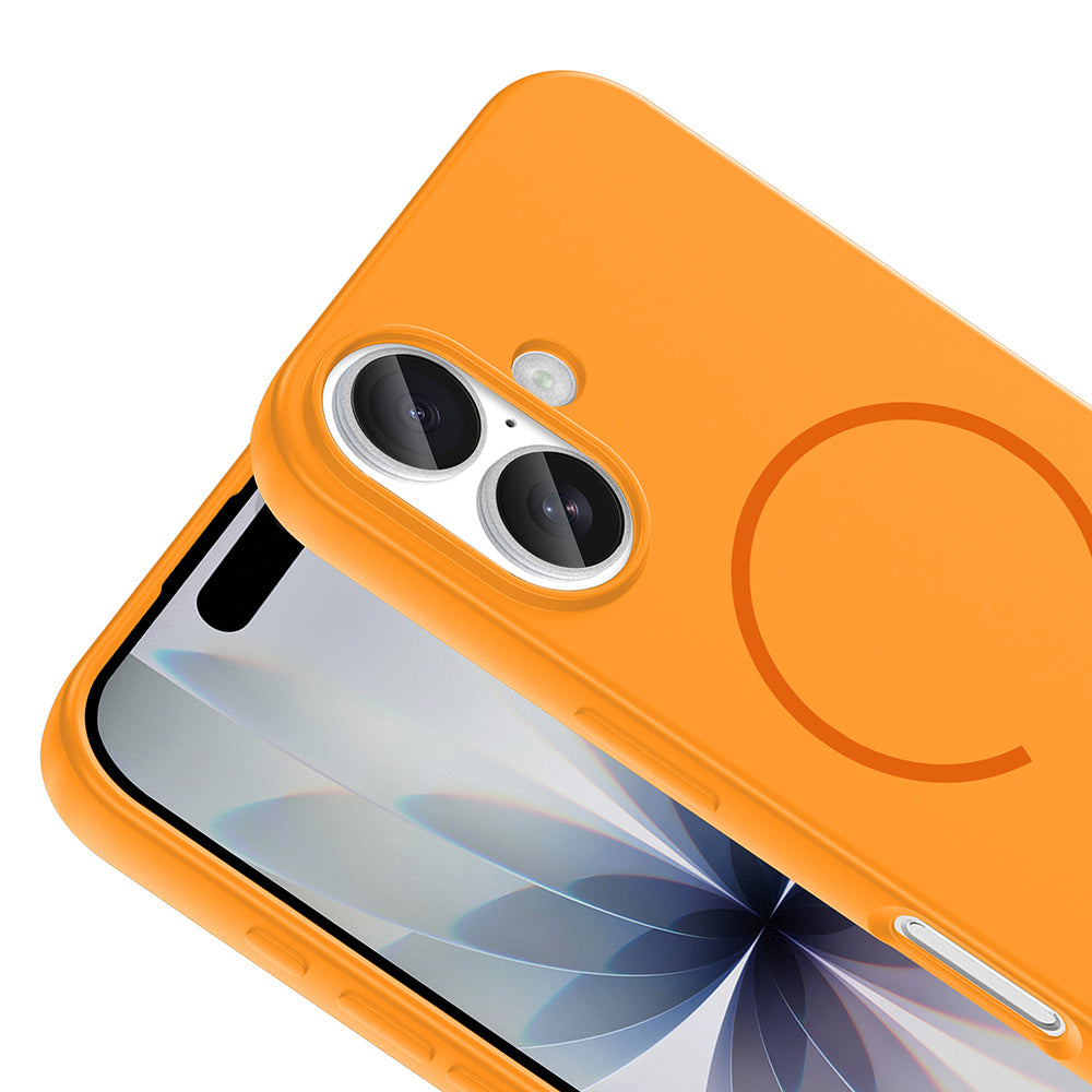 Apple iPhone 17 Uyumlu Kılıf M-safe Şarj Özellikli Zore Meta Kapak