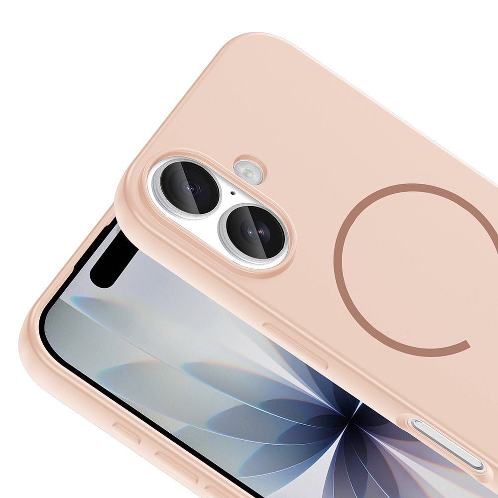 Apple iPhone 17 Uyumlu Kılıf M-safe Şarj Özellikli Zore Meta Kapak