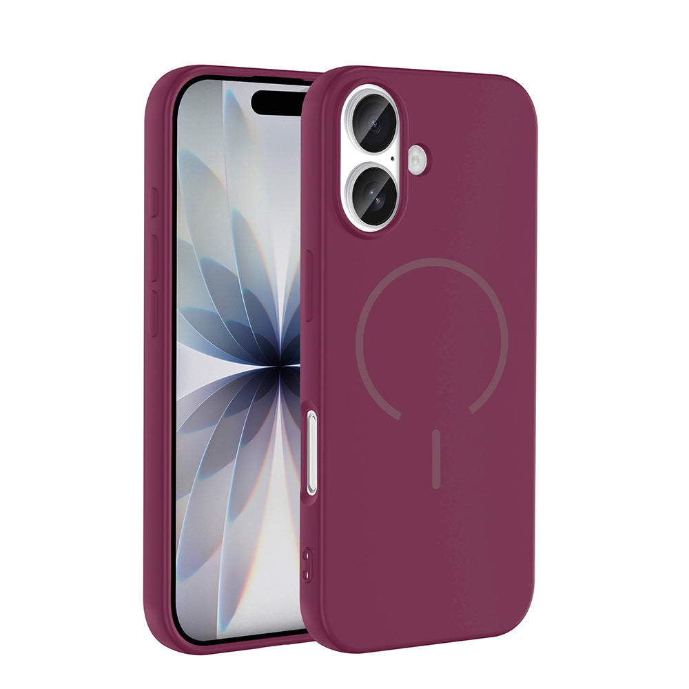 Apple iPhone 17 Uyumlu Kılıf M-safe Şarj Özellikli Zore Meta Kapak