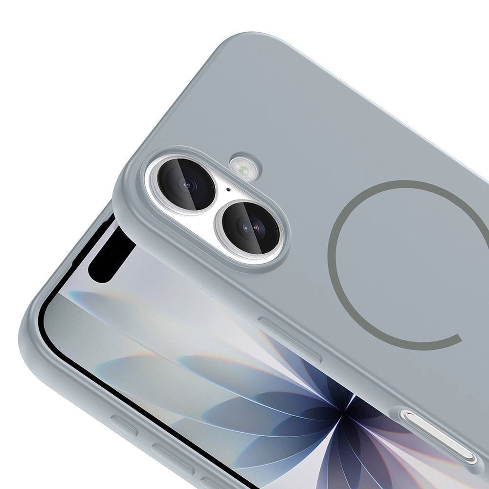 Apple iPhone 17 Uyumlu Kılıf M-safe Şarj Özellikli Zore Meta Kapak