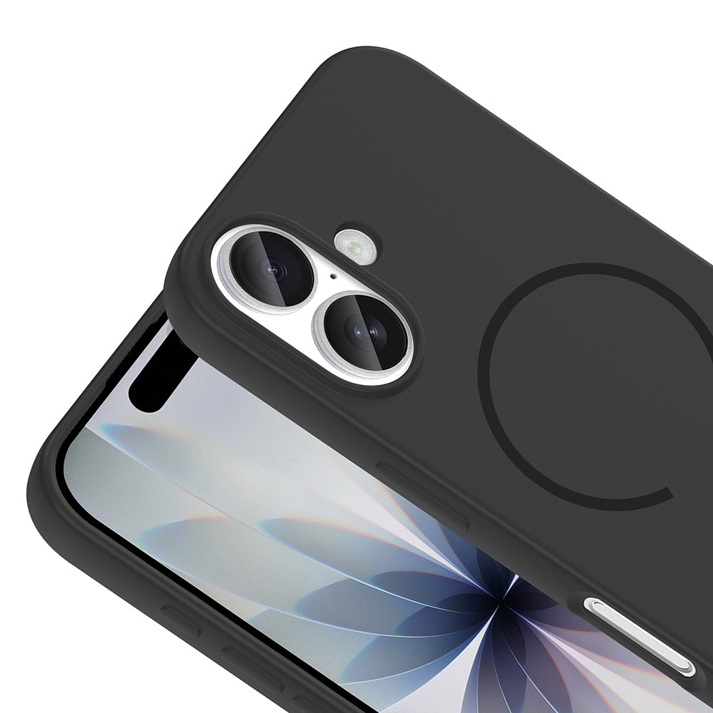 Apple iPhone 17 Uyumlu Kılıf M-safe Şarj Özellikli Zore Meta Kapak