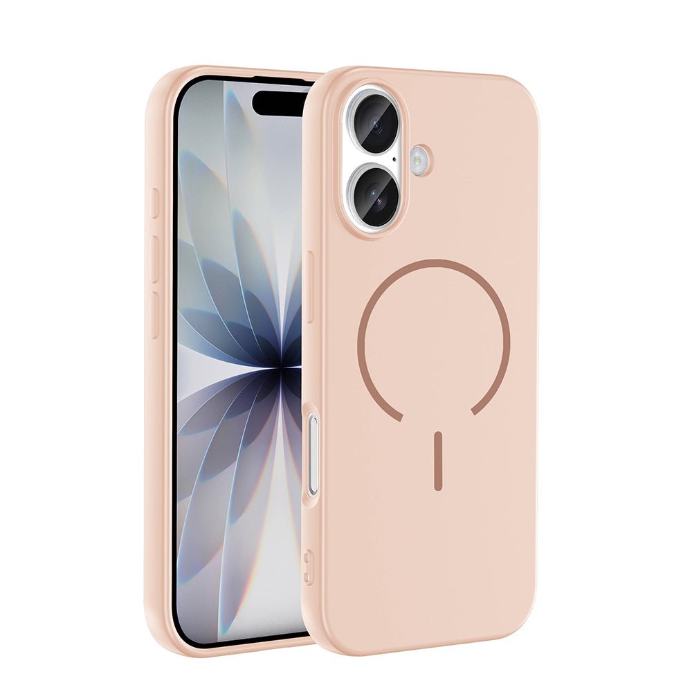 Apple iPhone 17 Uyumlu Kılıf M-safe Şarj Özellikli Zore Meta Kapak