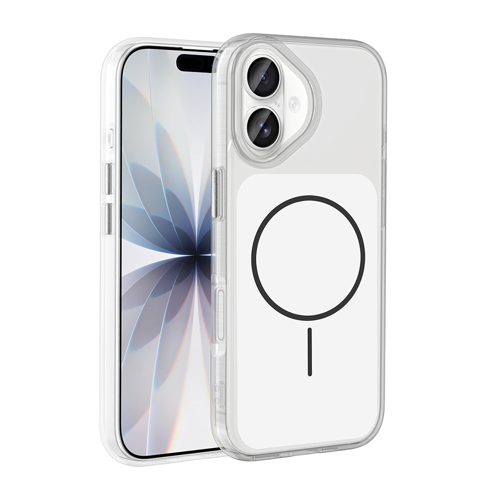 Apple iPhone 17 Uyumlu Kılıf Metal Buton Tasarımlı Zore İkonik Sert Silikon Kapak