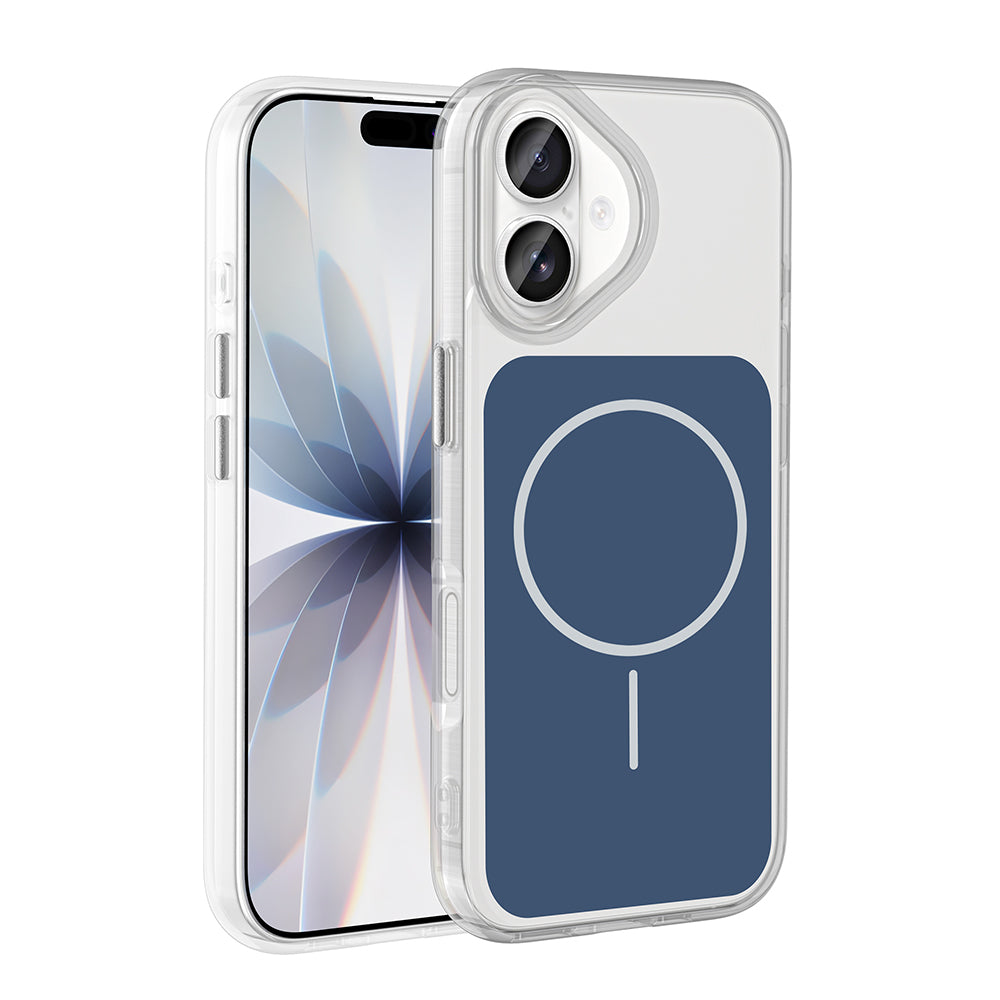 Apple iPhone 17 Uyumlu Kılıf Metal Buton Tasarımlı Zore İkonik Sert Silikon Kapak