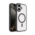 Apple iPhone 17 Uyumlu Kılıf Wireless Şarj Özellikli Zore Krom M-safe Silikon Kapak