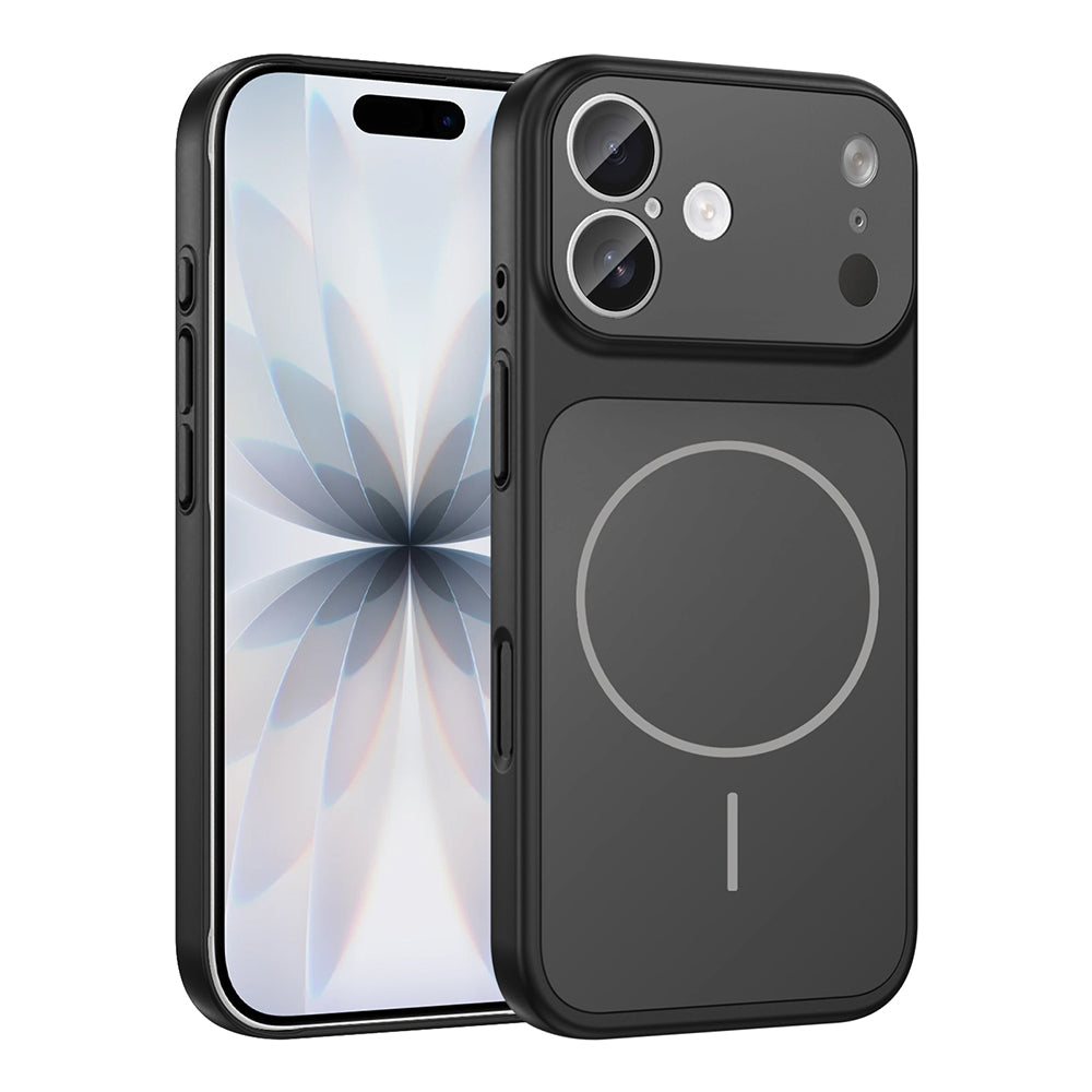 Apple iPhone 17 Uyumlu Kılıf Zore M-Safe Şarj Özellikli Kamera Korumalı Formen Kapak