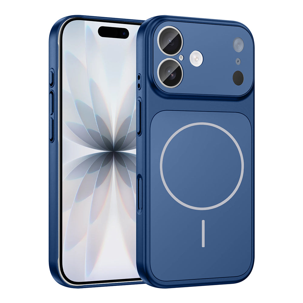Apple iPhone 17 Uyumlu Kılıf Zore M-Safe Şarj Özellikli Kamera Korumalı Formen Kapak