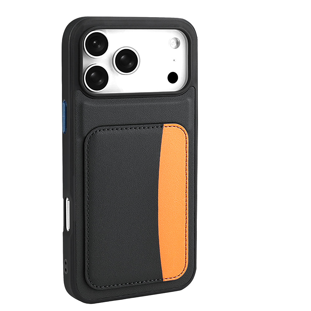 Apple iPhone 17 Pro Uyumlu Kılıf Kartlıklı Zore X-Kart Silikon Kapak