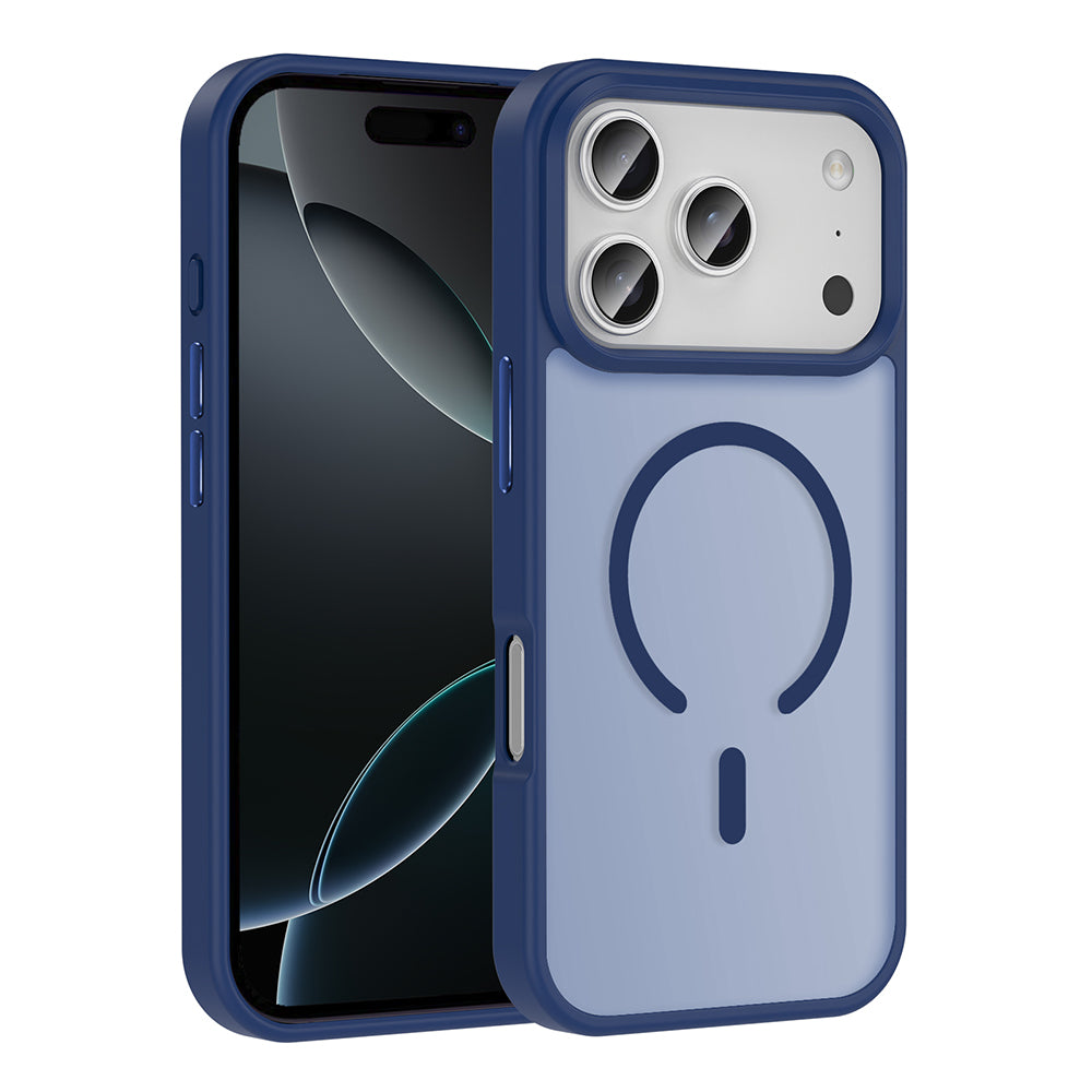 Apple iPhone 17 Pro Uyumlu Kılıf M-safe Şarj Özellikli Mat Arka Yüzey Zore Sio Kapak