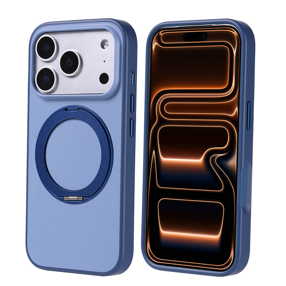 Apple iPhone 17 Pro Uyumlu Kılıf M-Safe Şarj Özellikli Standlı Zore Proton Silikon Kapak