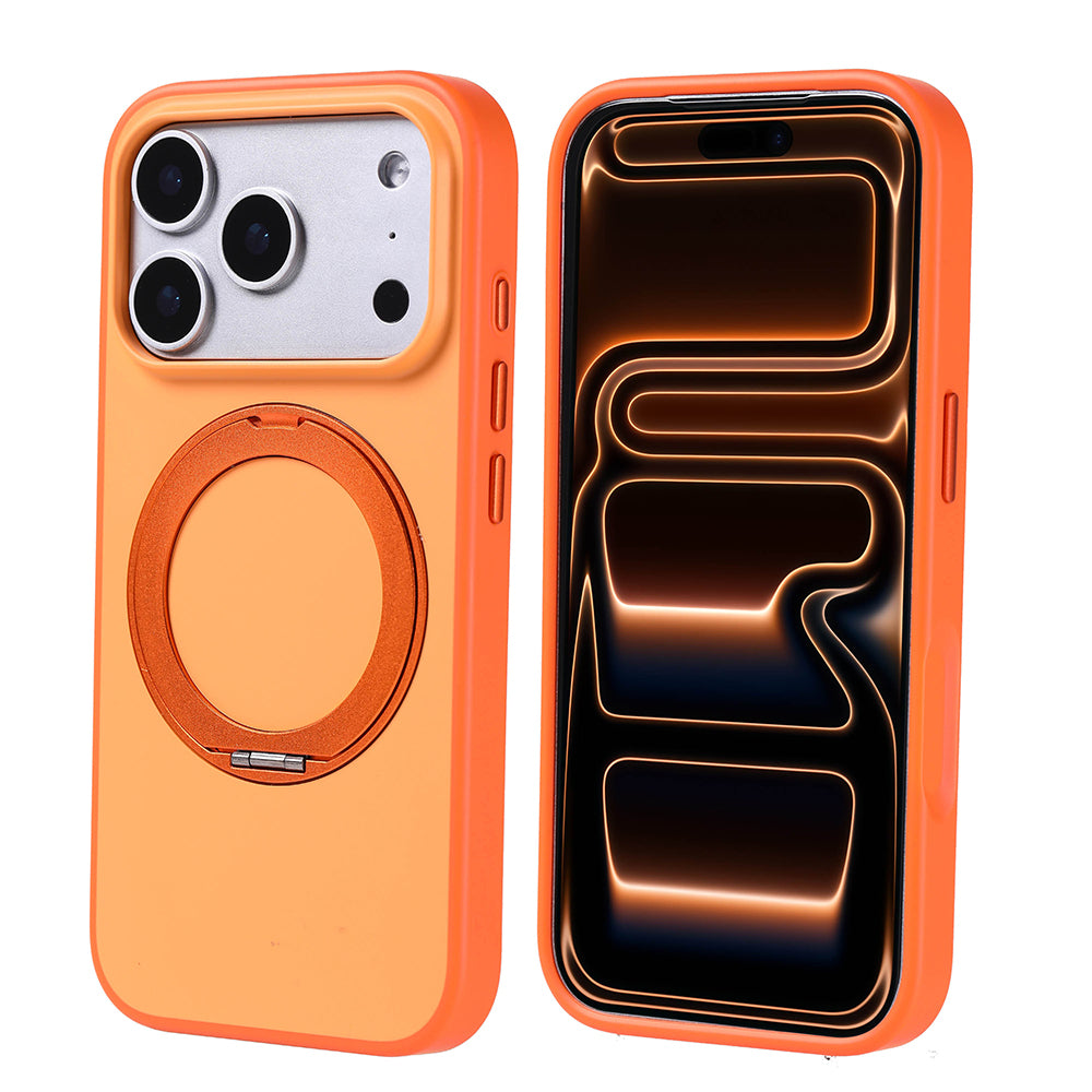 Apple iPhone 17 Pro Uyumlu Kılıf M-Safe Şarj Özellikli Standlı Zore Proton Silikon Kapak