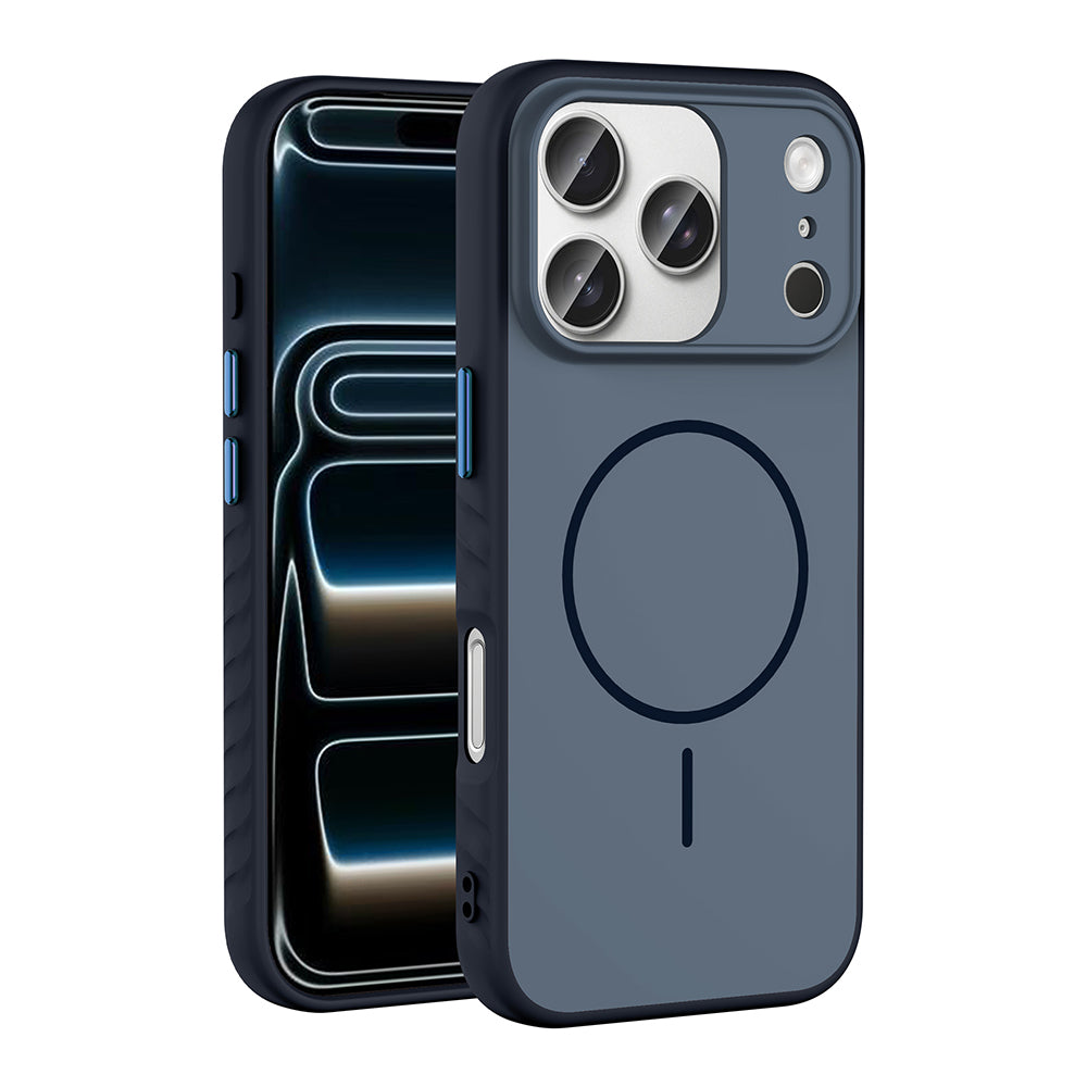Apple iPhone 17 Pro Uyumlu Kılıf M-safe Şarj Özellikli Zore Tea Kapak