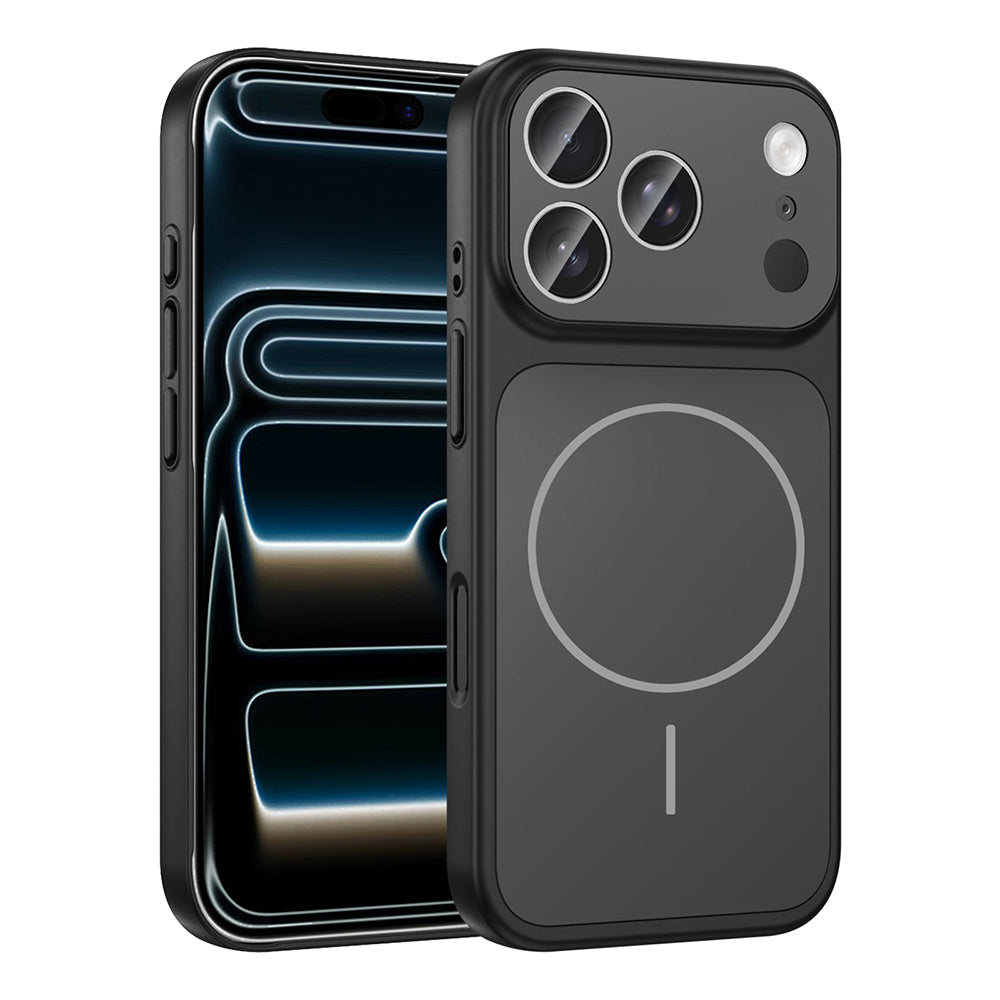 Apple iPhone 17 Pro Uyumlu Kılıf Zore M-Safe Şarj Özellikli Kamera Korumalı Formen Kapak