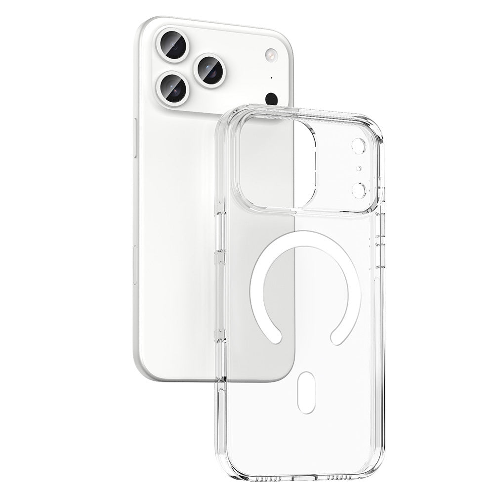 Apple iPhone 17 Pro Max Uyumlu Kılıf M-safe Şarj Özellikli Kamera Korumalı Zore Kripto Kapak