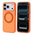 Apple iPhone 17 Pro Max Uyumlu Kılıf M-Safe Şarj Özellikli Standlı Zore Proton Silikon Kapak