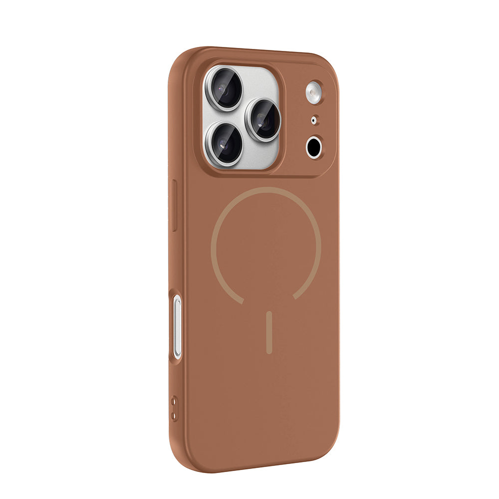 Apple iPhone 17 Pro Max Uyumlu Kılıf M-safe Şarj Özellikli Zore Meta Kapak