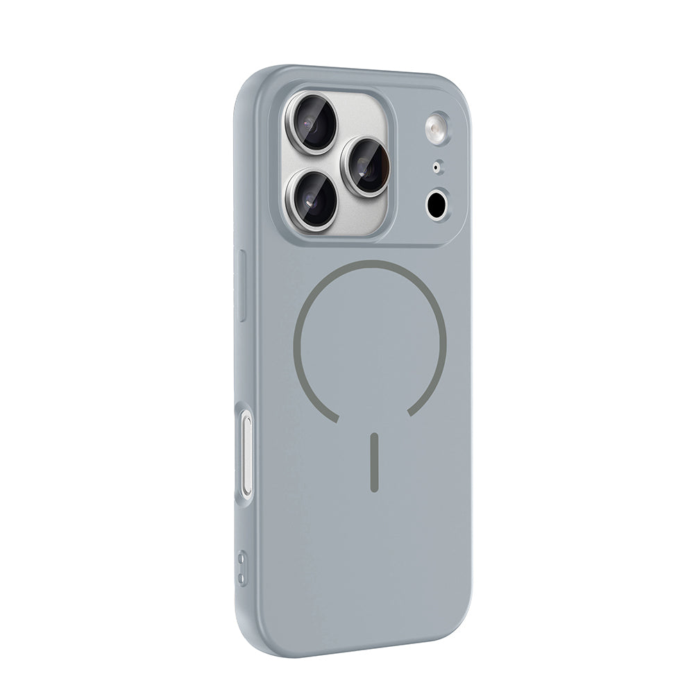 Apple iPhone 17 Pro Max Uyumlu Kılıf M-safe Şarj Özellikli Zore Meta Kapak