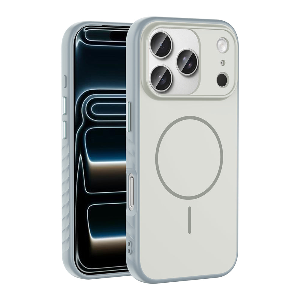 Apple iPhone 17 Pro Max Uyumlu Kılıf M-safe Şarj Özellikli Zore Tea Kapak