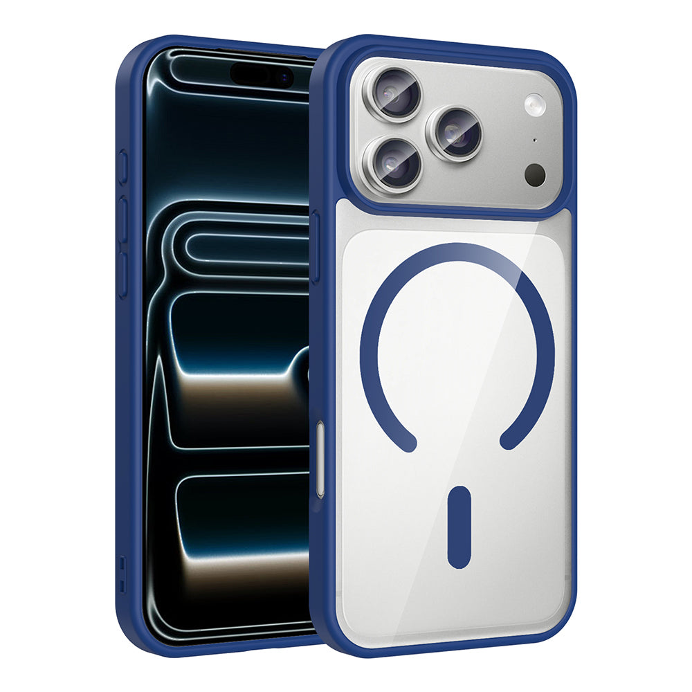 Apple iPhone 17 Pro Max Uyumlu Kılıf M-safe Wireless Şarj Özellikli Silikon Zore Ege Kapak