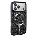 Apple iPhone 17 Pro Max Uyumlu Kılıf Pırlanta Tasarımlı M-safe Şarj Özellikli Zore Mozaik Silikon Kapak