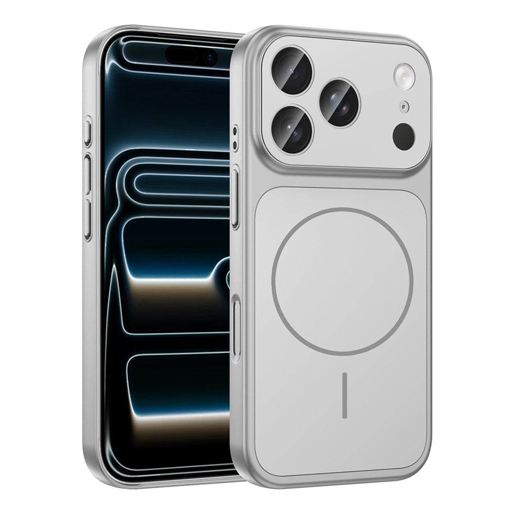 Apple iPhone 17 Pro Max Uyumlu Kılıf Zore M-Safe Şarj Özellikli Kamera Korumalı Formen Kapak