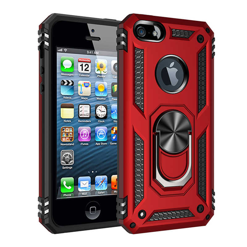 Apple iPhone 5 Uyumlu Kılıf Zore Vega Kapak