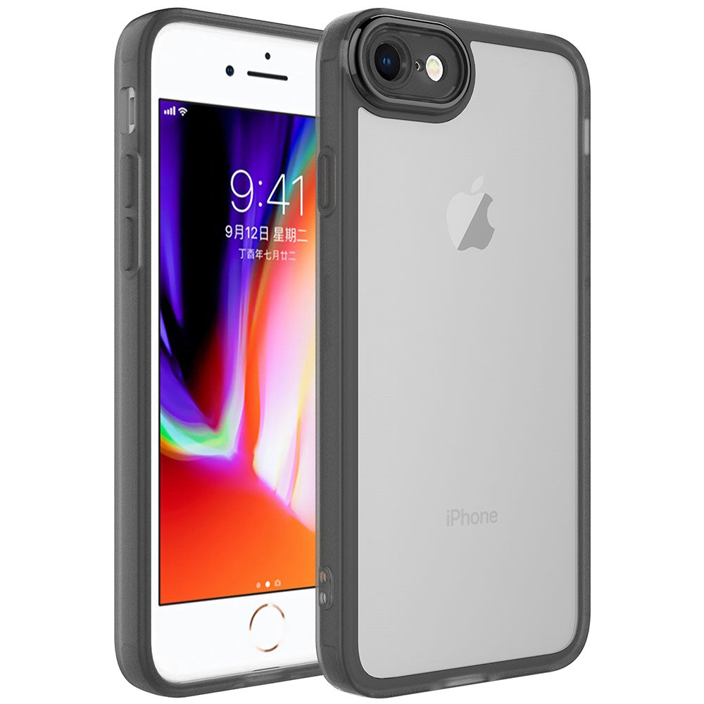 Apple iPhone 7 Uyumlu Kılıf Kamera Korumalı Transparan Zore Post Kapak