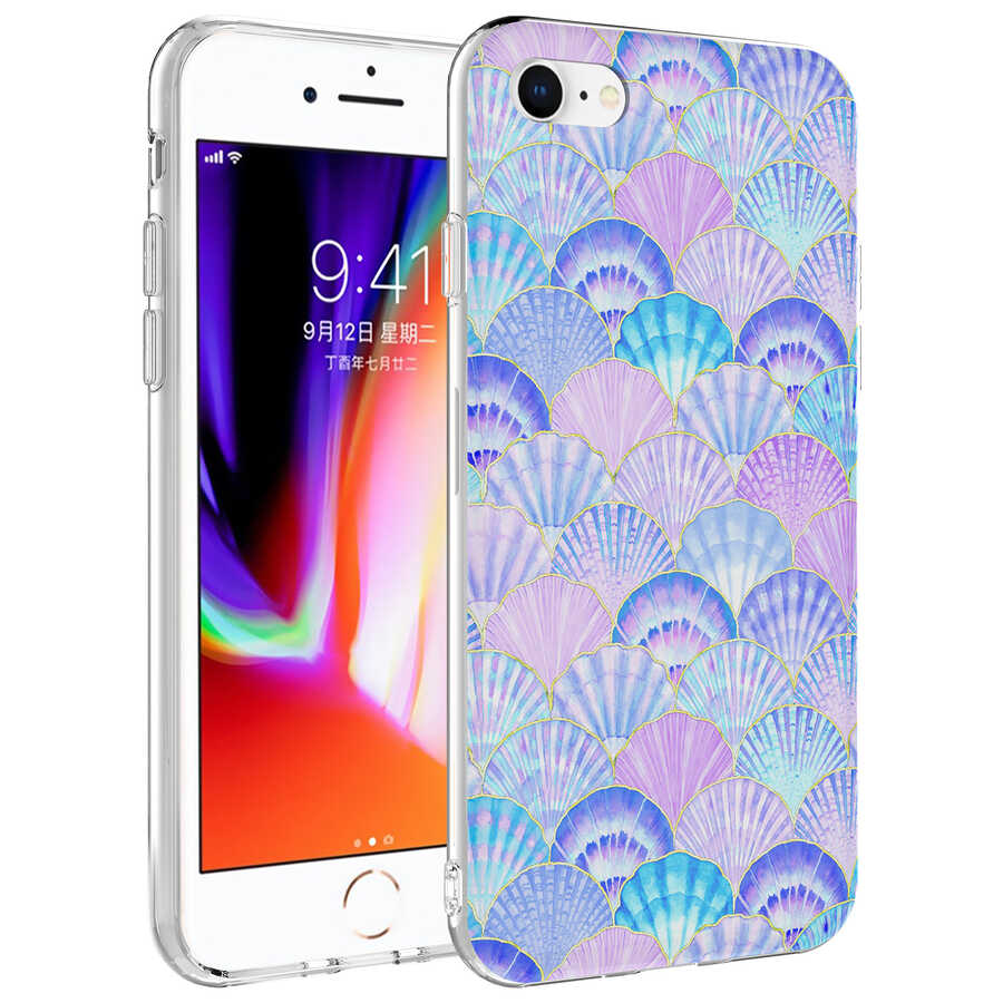 Apple iPhone 7 Uyumlu Kılıf Zore Bella Kapak